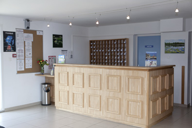 Residence Les Terrasses de Pentrez - reception desk